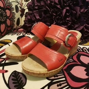 b.o.c. Red Sandals